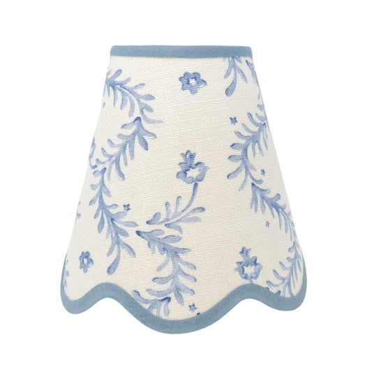 Tapered Lampshade - Scalloped Edges - Linwood Small Prints - Light Stylist