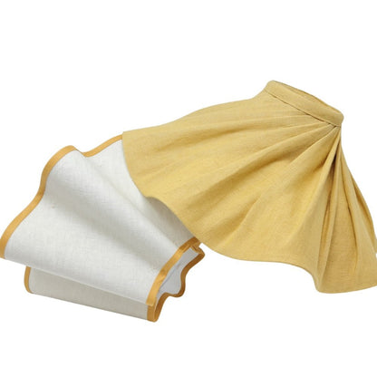 Wavy lampshade - Linen - Light Stylist