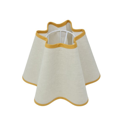 Wavy lampshade - Linen - Light Stylist