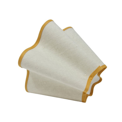 Wavy lampshade - Linen - Light Stylist