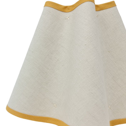 Wavy lampshade - Linen - Light Stylist