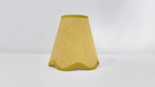 Load image into Gallery viewer, LINEN - TAPERED LAMPSHADE - SCALLOPED EDGES
