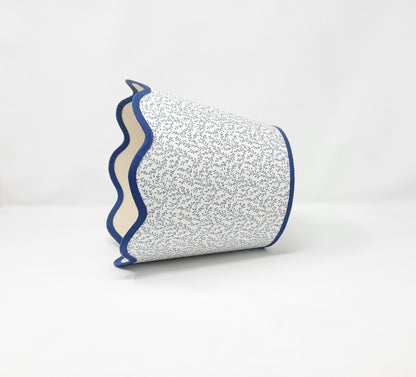 Leonie Tapered Lampshade – Scalloped Edge