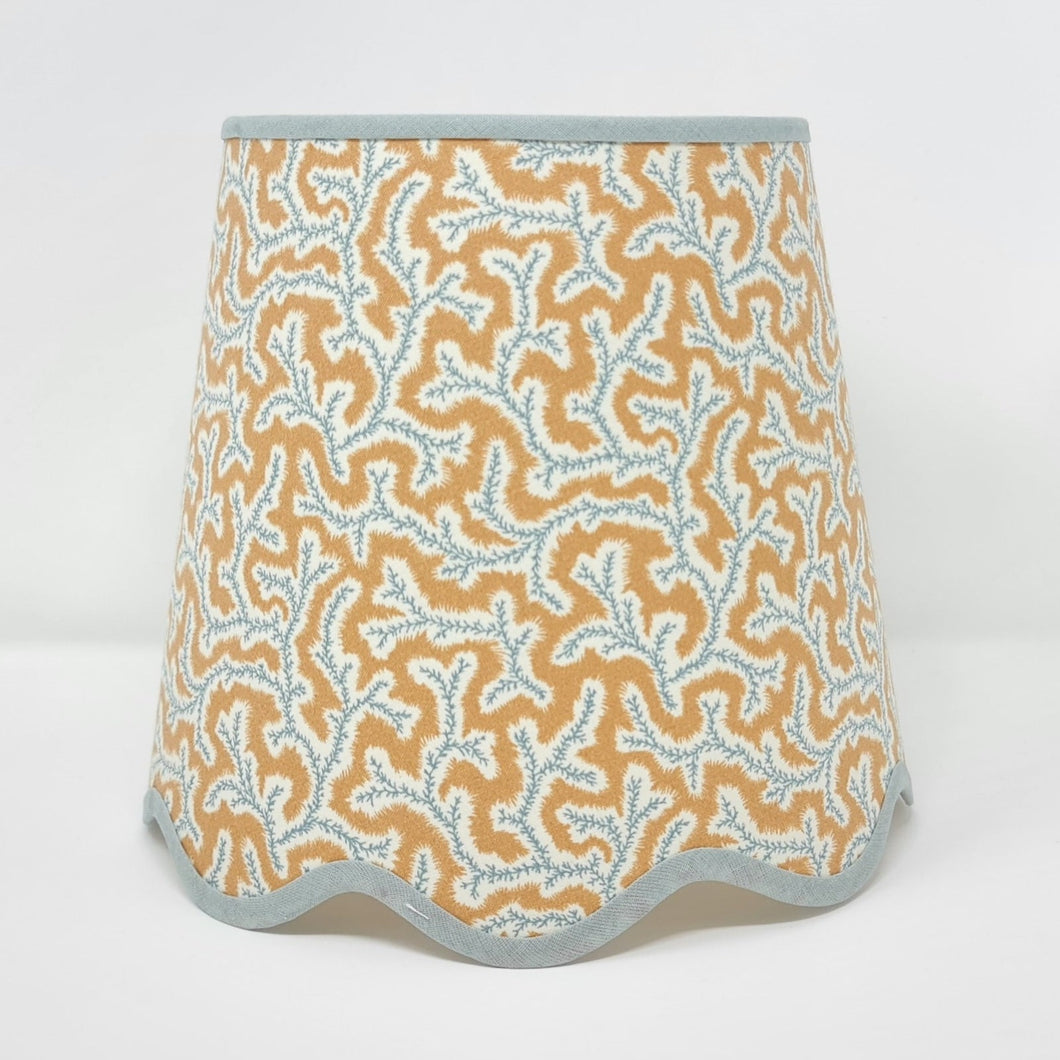 DULCIE - TAPERED LAMPSHADE - SCALLOPED EDGES